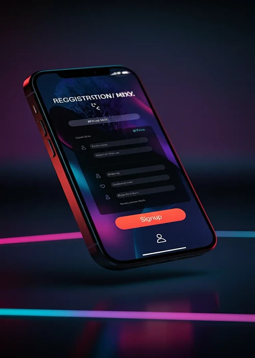 Screenshot of Wild Joker Casino registration form showing personal and address details
